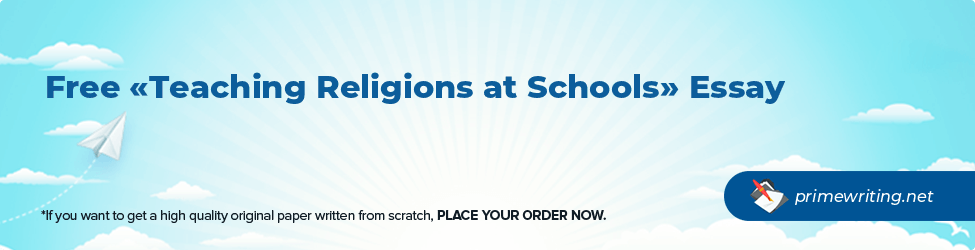 Teaching Religions at Schools